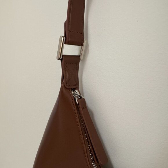Brown Leather Women's Handbag - Picture 4 of 6